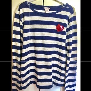 Girls Forever 21 Striped Long Sleeve